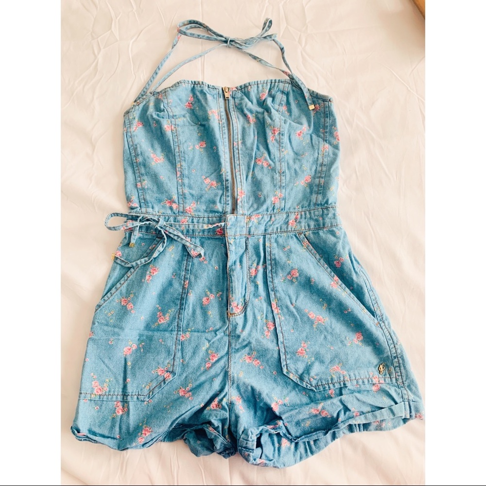 Summer Floral Romper